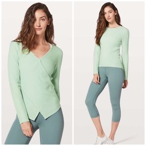 NWT lululemon Wrap it Back Reversible Sweater 6